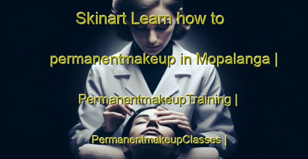 Skinart Learn how to permanentmakeup in Mopalanga | PermanentmakeupTraining | PermanentmakeupClasses | SkinartTraining-the Democratic Republic of the Congo